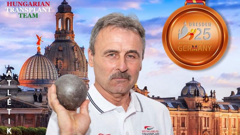Egy újabb bronzérmet szerzett a vesetranszplantált sportoló, aki példaértékű kitartásával és elszántságával inspirálja a körülötte élőket.