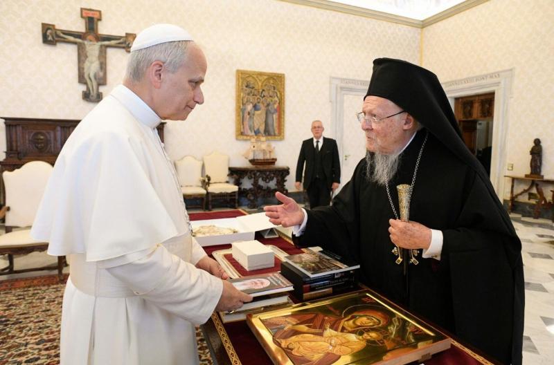 Bartolomeosz pátriárka a pápai audiencián kifejezte vágyát, hogy ellátogasson Nicaeába – számolt be róla a Vatican News.